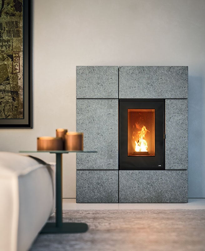 Der Kaminofen aus Speckstein